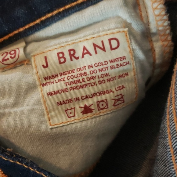 SALE⚡️J.BRAND CUFFED JEANS SZ 29 - Picture 7 of 8